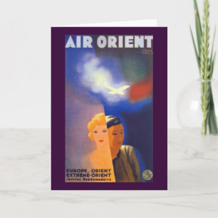 Carte Air Orient ~ Europe - Orient