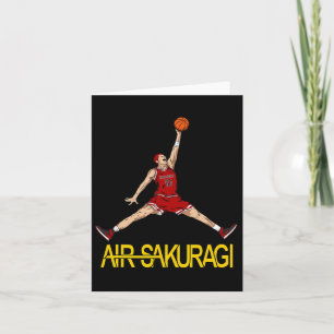 Carte Air Sakuragi Anime Style Bysketbyll Design