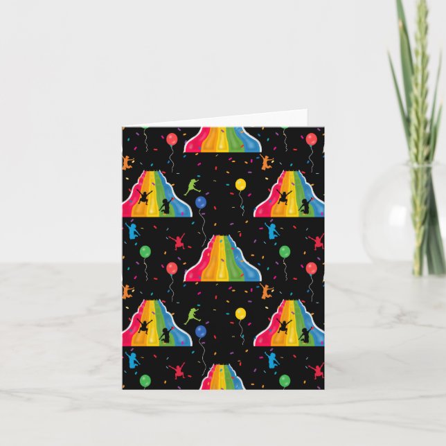 Carte Aire de jeux intérieure avec toboggan pour enfants (Devant)