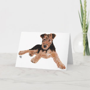 Carte Airedale, Lakeland, chiot Terrier gallois