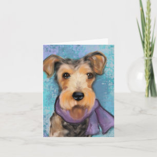 Carte Airedale Terrier