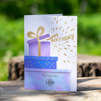 Ajouter Logo Amusants Chaud Violet Bleu Cadeaux Bo