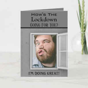 Carte Ajouter Photo Coronavirus Lockdown