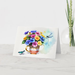 Carte Ajouter une coupe de fleurs