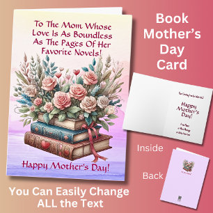 Carte Ajoutez Des Noms À La Mère Dont L'Amour Est Indépe