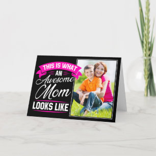 Carte Ajoutez votre photo Bonne fête des Mères Maman