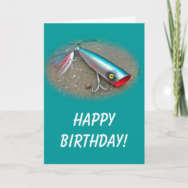 Carte AJS Saltwater Lure Popper Blue Dragon Objets (Devant)