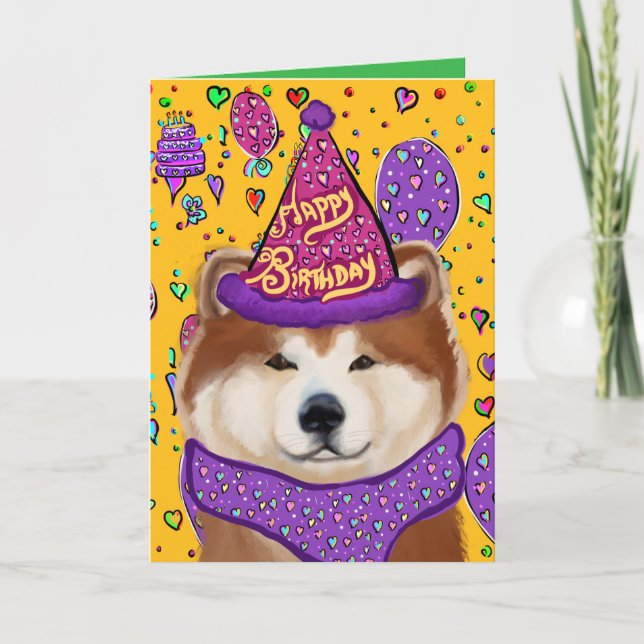 CARTE AKITA (Devant)