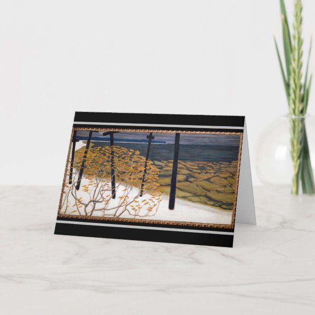 Carte Akseli Gallen-Kallela - Automne (Devant)