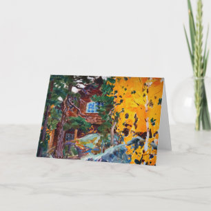 Carte Akseli Gallen-Kallela - Kalela à l'automne