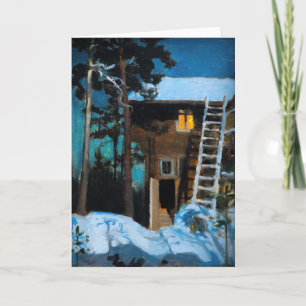 Carte Akseli Gallen-Kallela - Kalela en hiver