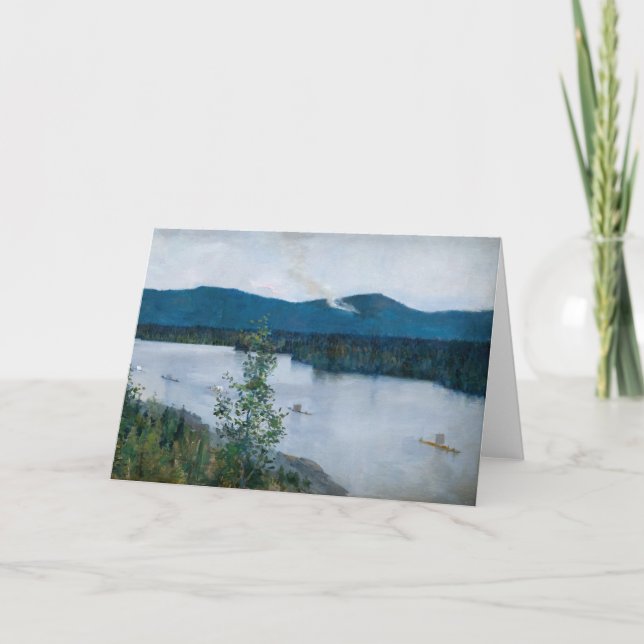 Carte Akseli Gallen-Kallela - Vuokatti (Devant)