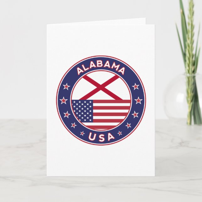 Carte Alabama (Devant)