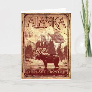 Carte Alaska - la dernière frontière