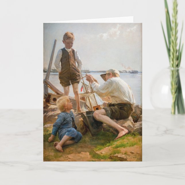 Carte Albert Edelfeel - Constructeurs de navires (Devant)