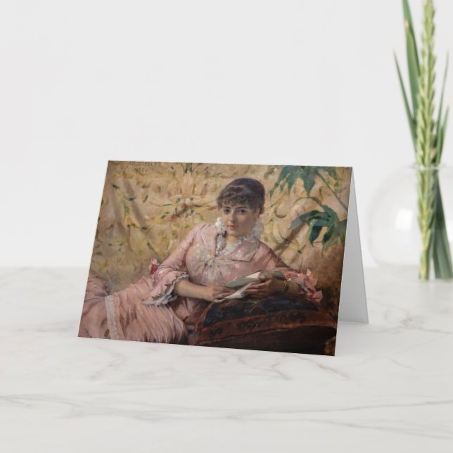 Carte Albert Edelfeel - La Parisienne de lecture (Devant)