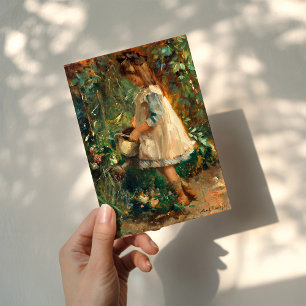 Carte Albertine dans le jardin   Albert Roelofs