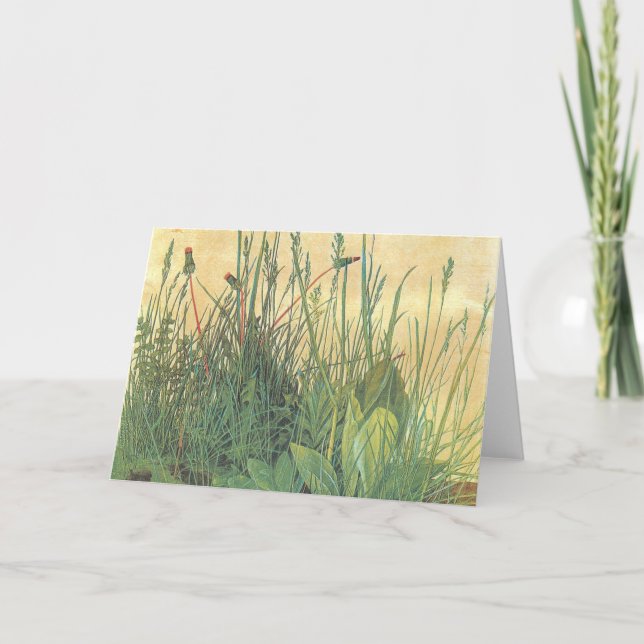 Carte Albrecht Durer - Le Grand Morceau De Turf (Devant)