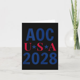 Carte Alexandria Ocasio Cortez Shirt Aoc Pour Président