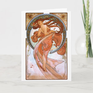 Carte Alfons Mucha : Danse