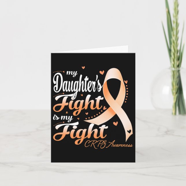 Carte Algodystrophie Le combat de ma fille est mes cultu (Devant)