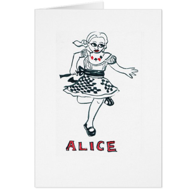 Carte Alice (Devant)