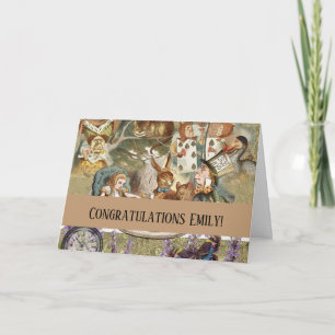 Carte Alice Adventures in Wonderland Mad Tea Party