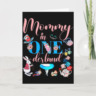 Carte Alice au pays des merveilles Maman de la famille d
