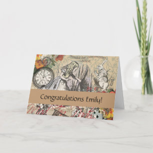 Carte Alice au pays des merveilles Rideau Art classique