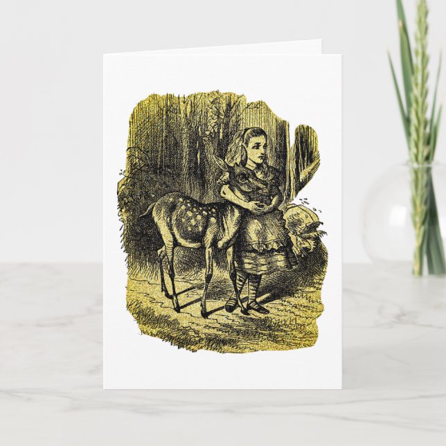 Carte Alice et le Cerf (Devant)