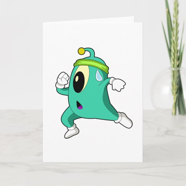 Carte Alien comme coureur (Devant)