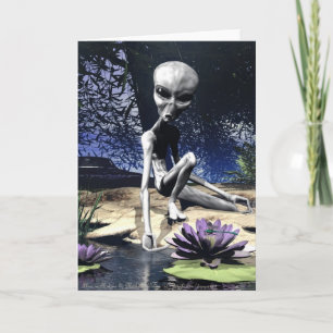 Carte Alien dans la nature
