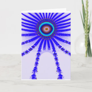 Carte Alien Eye drops down for the Holidays