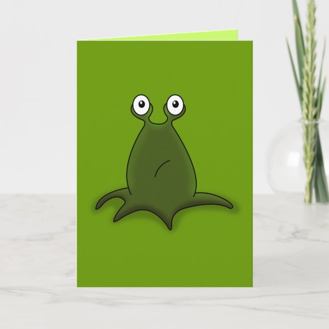 Carte Alien Greeting Card (Devant)