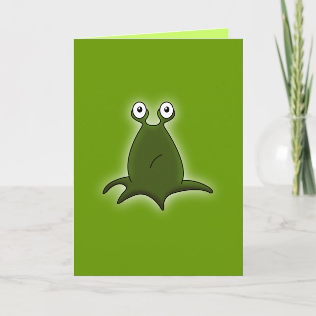 Carte Alien Greeting Card (Devant)