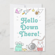 Carte Alien Hello Down There