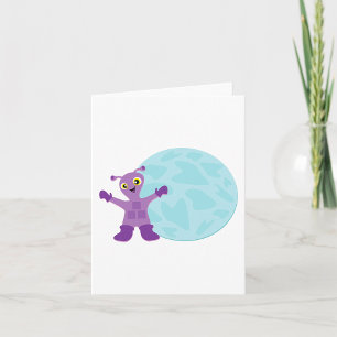 Carte Alien Violet
