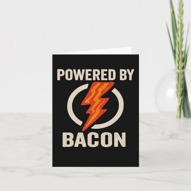 Carte Alimenté Par Bycon Funny Meat Lover Bbq Grill Carn (Devant)