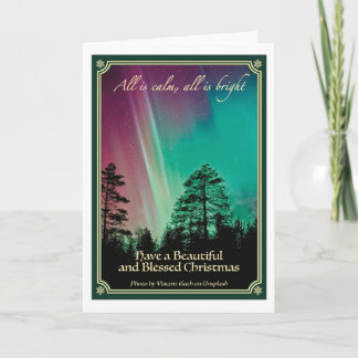 Carte All is calm, all is bright