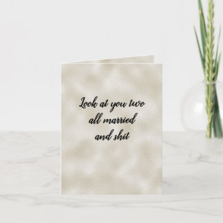 Carte All Married - design par demande
