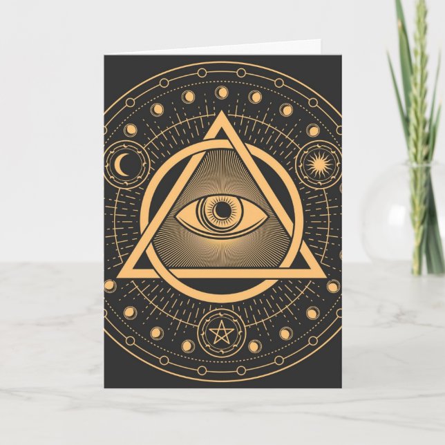 Carte All Seeing Eye Blank (Devant)