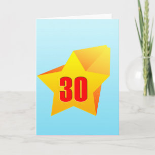 Carte All Star trente années ! Anniversaire