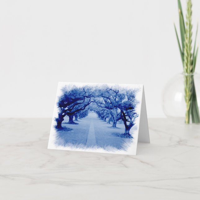 Carte Allée de chêne (Devant)