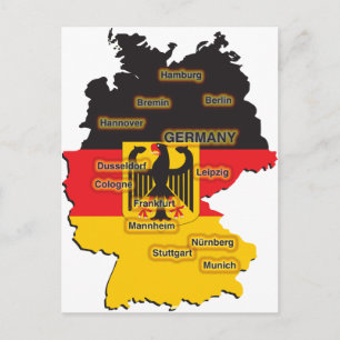 Carte Allemagne