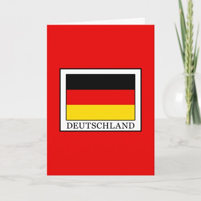 Carte Allemagne (Devant)