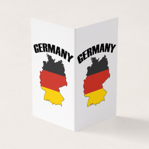 Carte Allemagne - Drapeau allemand - Deutschland T