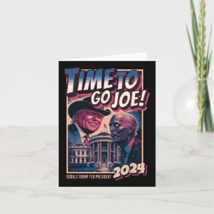 Carte Aller Joe Funny Pro Trump 2024