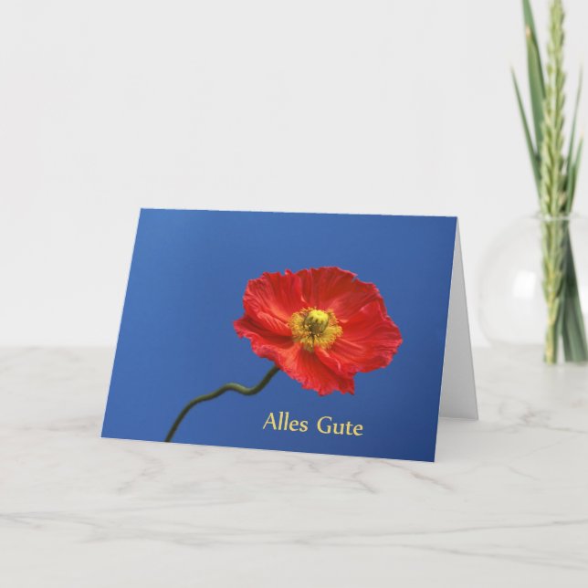 Carte Alles Gute Grusskarte (Devant)