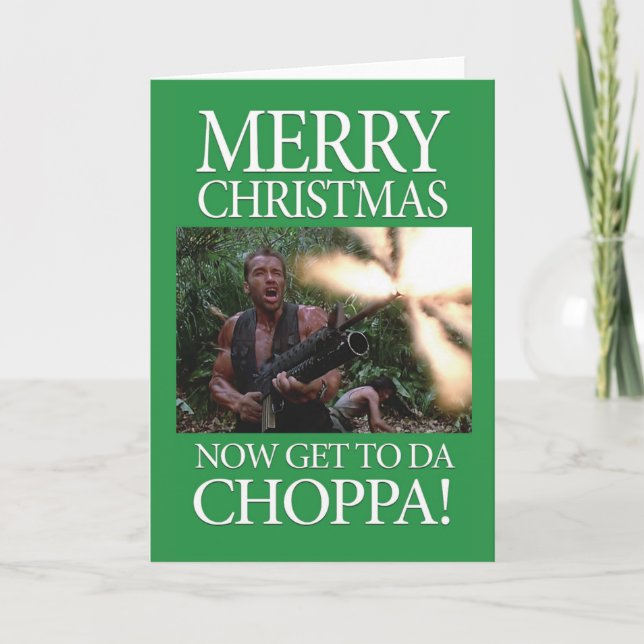 Carte Allez au hélicoptère (Devant)