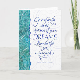 Carte Allez en toute confiance dans la direction de vos